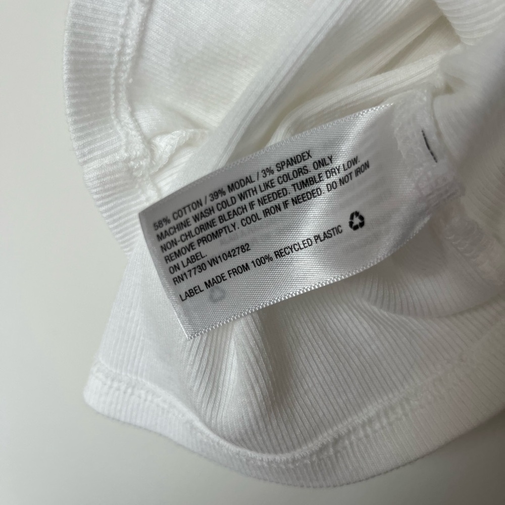 A New Day White Tank Top - Picture 4 of 4